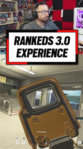 RANKED 3.0 EXPERIENCE RAINBOW SIX SIEGE Gameplay #r6 #rainbowsixsiege #r6siege #shorts
