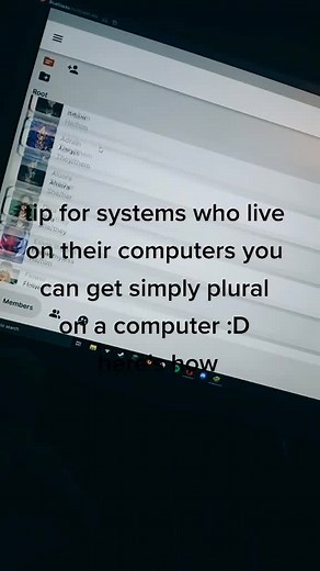 how to get simply plural on a laptop/PC #tech #pc #simplypluaral #alters #did #osdd #osddsystem #systemhelp #askdid