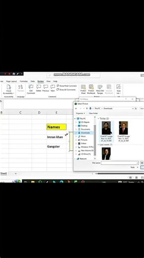 part 2 |. how to add pictures with name in excel full toturial #excel #microsoftexcel