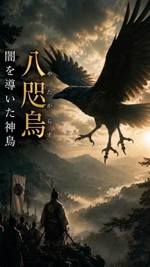 【闇を導く神鳥】絶望の熊野で日本を救った「八咫烏」に宿る大和魂 #日本 #大和魂 #日本神話 #神武天皇 #八咫烏