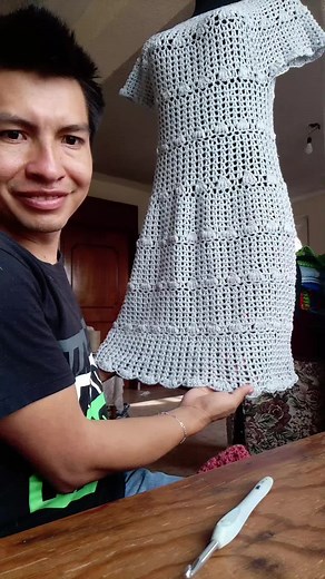 Tutorial de tejido: Nuevo patrón de vestido paso a paso con Ángel