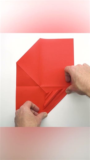 DIY origami leaf shaped lid for envelope #origami #diy