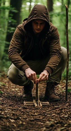 How to make a trap Learn quick tips for success #survival #wildliferescue #trapping