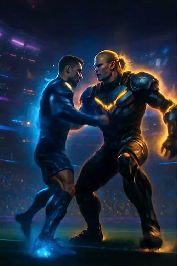 Ronaldo vs Haaland ⚽ Warrior’s Comeback | Second Half | Alien Galactic Cup