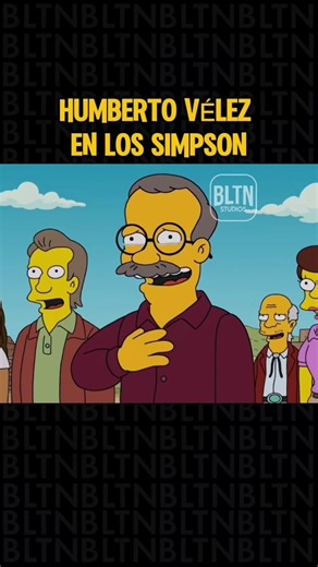 HUMBERTO VÉLEZ EN LOS SIMPSON