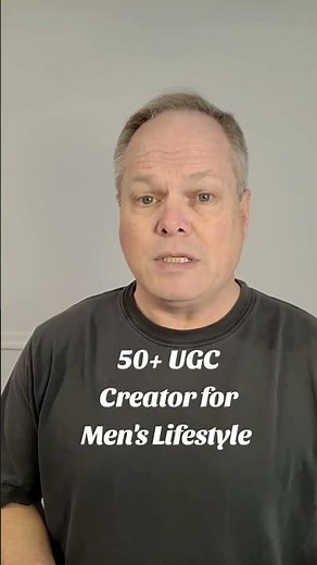 Whole Foods & Lifestyle UGC Sample | 50+ Male Creator