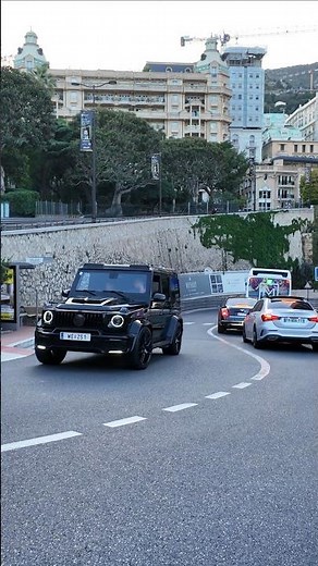 Brabus 800 Mercedes G63 AMG in Monaco!