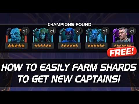 How To Easily Farm Shards For Getting New Captains | FTP + Spending Guide | Proving a Point | MCOC