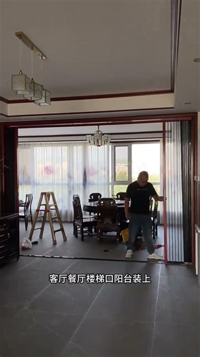 Crystal Partition Door Installed in Just Ten Minutes—The Client Was Astonished #homedecor #partition