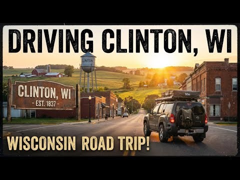Driving Through Clinton, Wisconsin