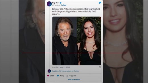 Al Pacino Expecting Fourth Child At 83 With 29-Year-Old Girlfriend