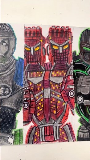 Coloring All Real Steel Robots 🤖 🥊(Full Drawing)