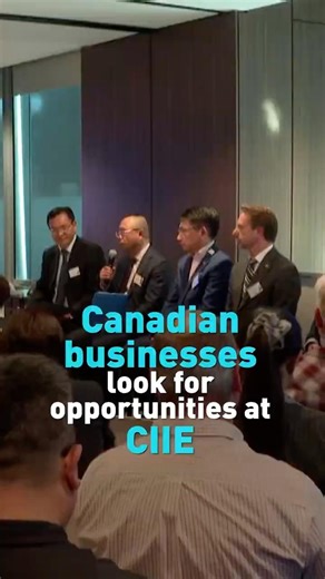 Canadian businesses look for collaborative opportunities at CIIE