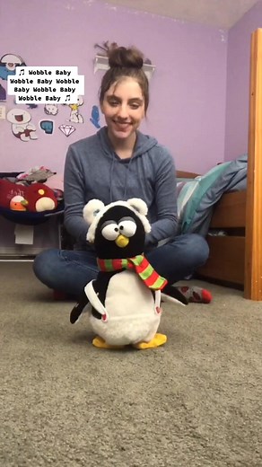 Unexpected Penguin Toy Reaction!