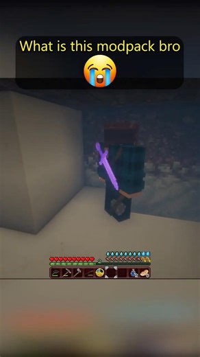 Dread is a terrifying Minecraft Horror Modpack! #shorts #minecraft