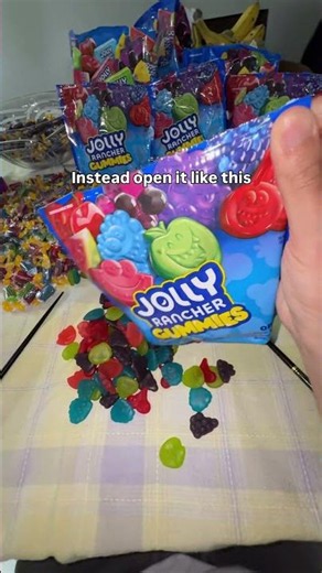 Are You Opening Your Candy Wrong?! ✂️🍬