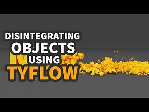 Disintegrating objects using Tyflow