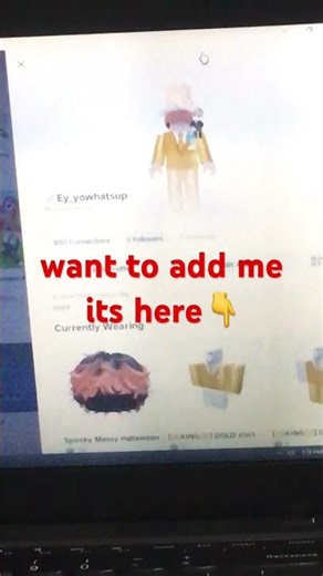 add me guys or Maybe not￼