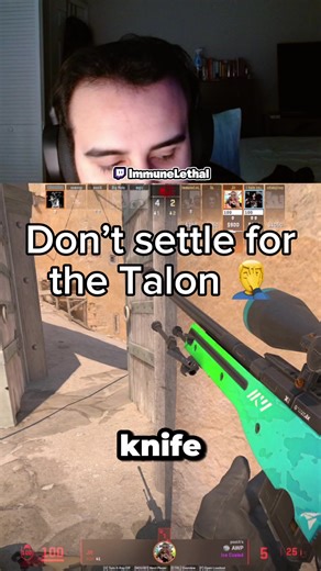 Karambit>Talon 🤫 #cs2 #cs2videos #nacs2 #cs2skins #talonknife