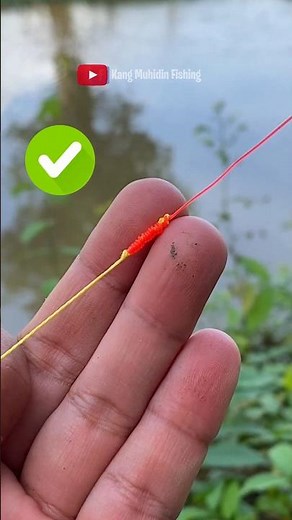 Strong Smooth Fishing Knot for Braid to Mono or Fluorocarbon Leader #fishing #fishingknot #tutorial