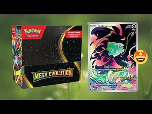 NEW POKEMON MEGA EVOLUTIONS BOOSTER BOX! | ENHANCED WITH BULBASAUR
