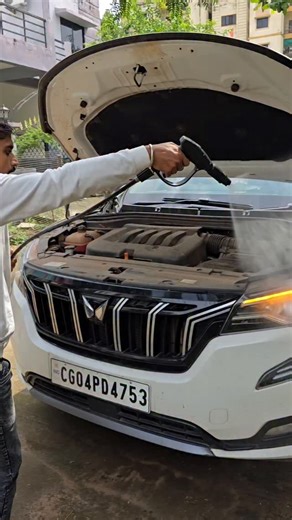 Nitto Rai on Instagram: "Engine Cleaning With pressure washer machine #nittorai"