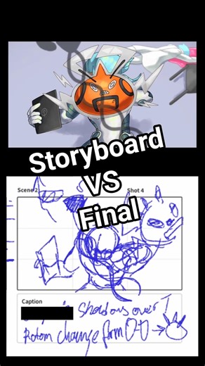 ULTRA SPACE POKEMON REGION Opening Scene Storyboard VS Final (Animation)