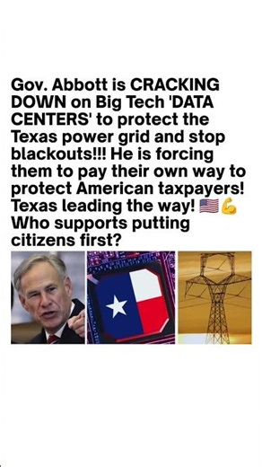 Gov. Abbott Data Center Plan Explained ⚡🇺🇸