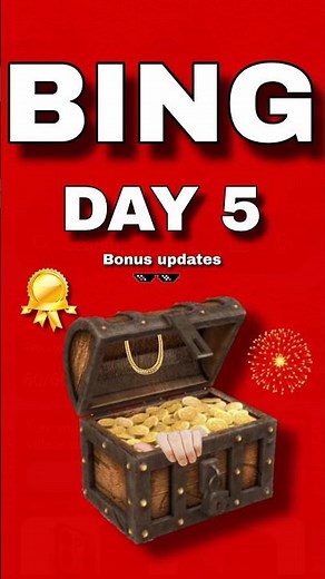 Day 5 Bing Bonus update join MS Rewards #bing #rewards