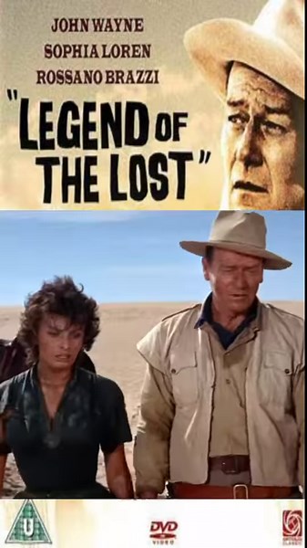 7.5K views · 376 reactions | Legend of the Lost, 1957, John Wayne, Sophia Loren, and Rossano Brazzi | Rock Bottom Chuck Wagon Races | Facebook