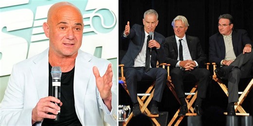 "I didn't like John McEnroe and Jimmy Connors because of certain behavioral things" - When Andre Agassi explained why he found it 'easy' to root for Bjorn Borg