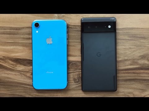 Google Pixel 6 vs iPhone Xr