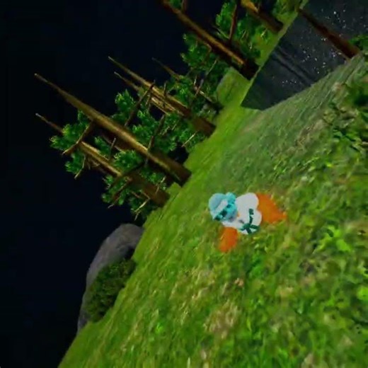 juking a kid in scary baboon