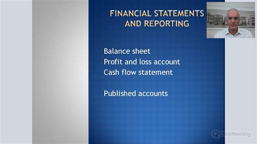 Financial statements and reporting