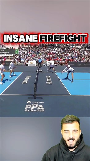 Insane Pickleball Firefight 🔥⚔️