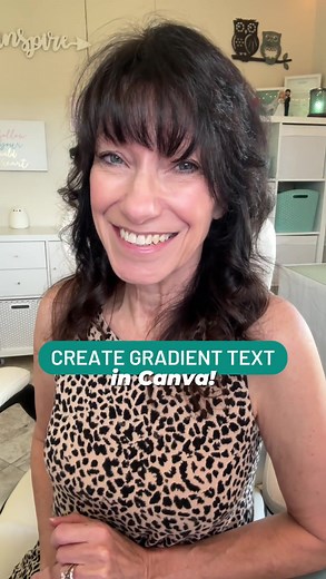 Gradient Text Made Easy in Canva