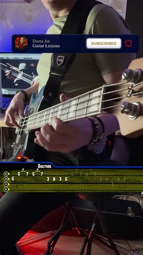 Black Sabbath – Solitude | Bass Tabs 🎸