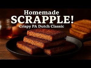 How to Make Scrapple at Home | Easy Step-by-Step Recipe