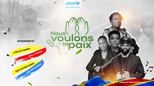 🎶 « Nous voulons la paix » – une chanson qui réunit pour la première fois Fally Ipupa, Lokua Kanza, CÉLINE BANZA et Didi-Stone. Ils unissent leurs voix pour porter un message simple et essentiel : chaque enfant en République démocratique du Congo a droit à la paix, à la dignité et à un avenir sans peur. #PourChaqueEnfant | UNICEF en RDC