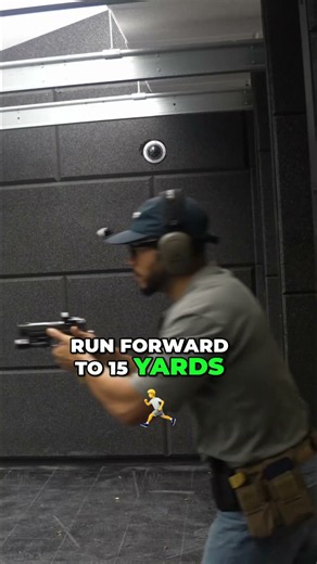 Master the Bill Drill: 25 YARDS to 5 YARDS! #shorts