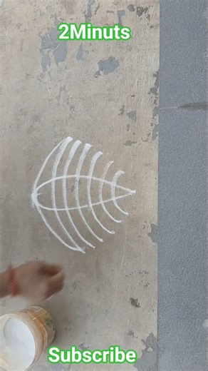 simple Rangoli design daily use rangoli#kolam#muggulu#shorts#easyrangoli#rangoli