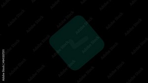 Checklist button green agreement animated footage looping alpha channel