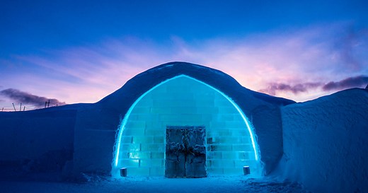 ICEHOTEL 365 - A permanent ice hotel open year-round