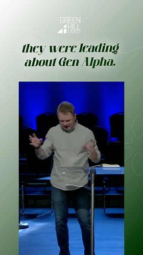 1.4K views · 32 reactions |  WAKE UP CALL: Your kids are getting 17 hours of algorithm-driven content for every 1 hour of church! Gen Alpha is being shaped more by social media algorithms than the Bible - and honestly, so are we adults. What's really teaching your family? #DigitalDiscipleship #ChurchMatters #BiblicalParenting #SocialMediaTruth | Green Hill Church | Facebook