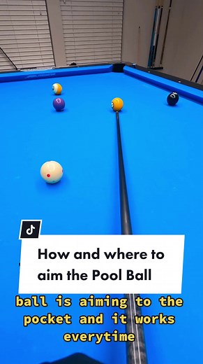 How to Aim the POOL Ball: Pool Aiming System