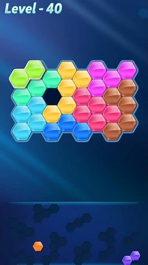 BLOCK! Hexa Puzzle! Master Level 40 (Basic) - Lösung Solution Walkthrough