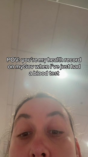Not even an exaggeration #mygov #myhealthrecord #helpme #bloodtest