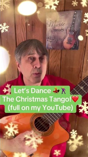 Let’s Dance 💃🕺The Christmas Tango!❤️ (full on my YouTube) #christmas #dance #love
