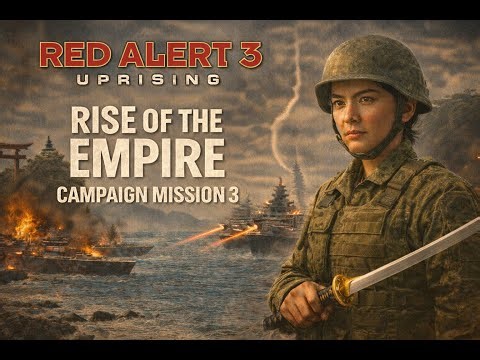 Command & Conquer | Red Alert 3 | Uprising DLC| Empire of the Rising Sun | Campaign Mission 3