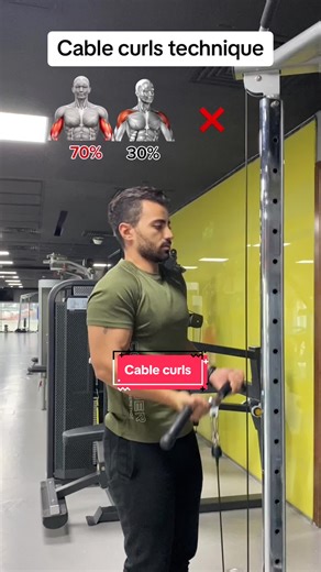 181K views · 601 reactions | Cable bicep curls are an excellent way to keep tension on your biceps. #cablecurls #bicepcurls #bicepworkout | Train Yourself | Facebook